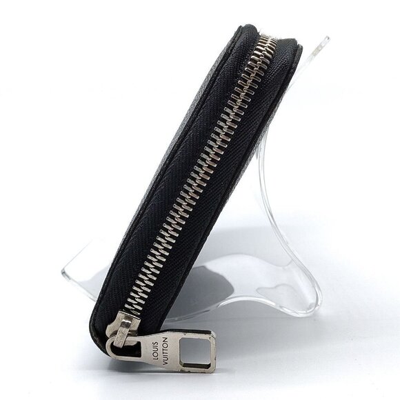 100% Authentic Louis Vuitton Organizer Damier Graphite Zippy Wallet - Picture 3 of 9